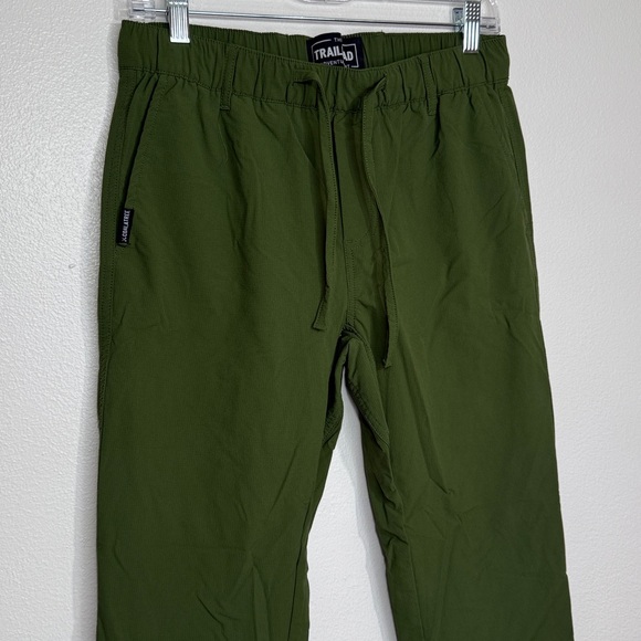 Coalatree Trailhead Joggers sz Medium Olive Green Unisex Outdoor Athletic Pants - Picture 3 of 8